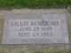 Lillie Runquist Grave Marker