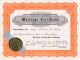 Bud & Doris Berg Marriage Certificate